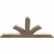 Ekena Millwork Richland Rough Sawn Timber Gable Bracket, Douglas Fir, 48"W x 24"H x 2"D x 4"F, 12/12 Pitch GBW048X24X0204RIC00RDF - alternate 4